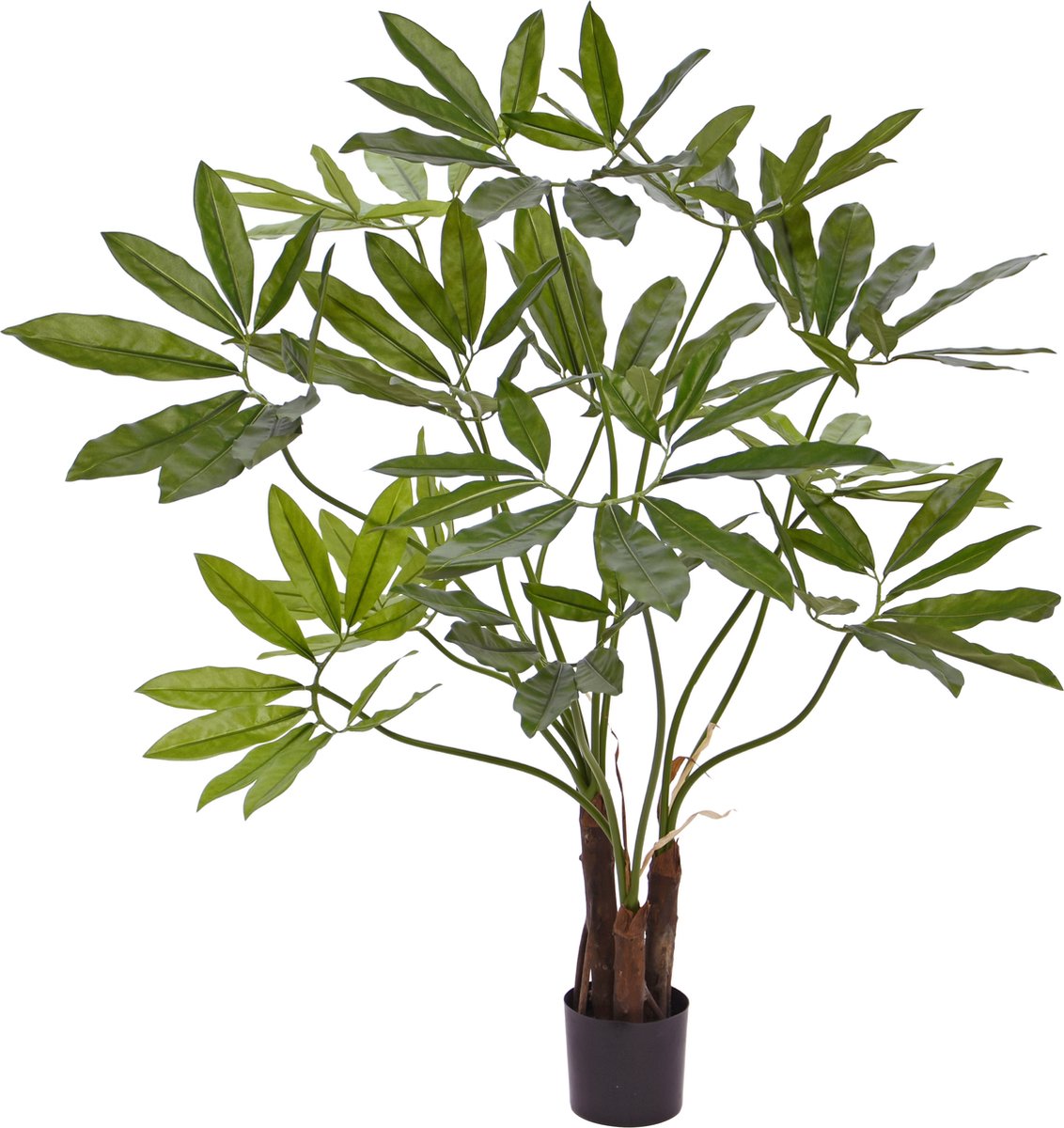 maxifleur Kunstplanten Philodendron Fun Bun kunstplant Deluxe 100cm Groen