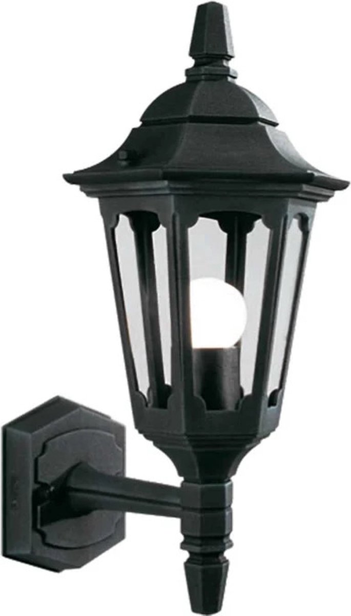 Elstead Lighting LED Wand Buitenlamp Parish Mini | 1X E27 Max 60W | IP44 | Dimbaar | Black