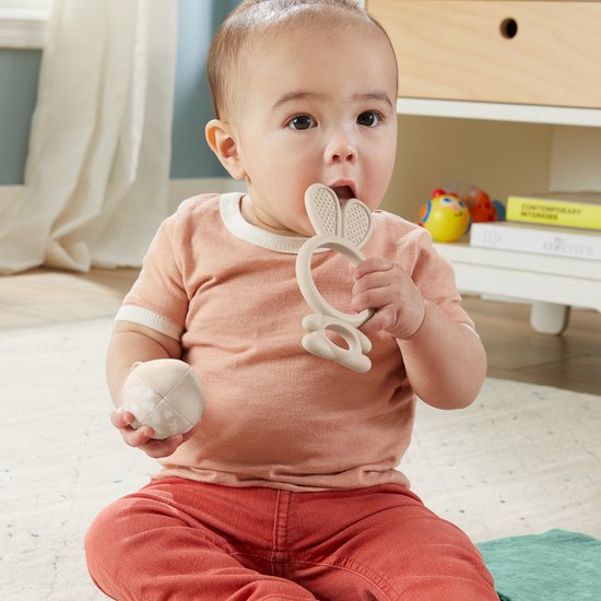 Fisher Price Zintuigen cadeauset - Met bijtring, rammelaar, bal en axolotl met geluidje van Merkloos — afbeelding 3