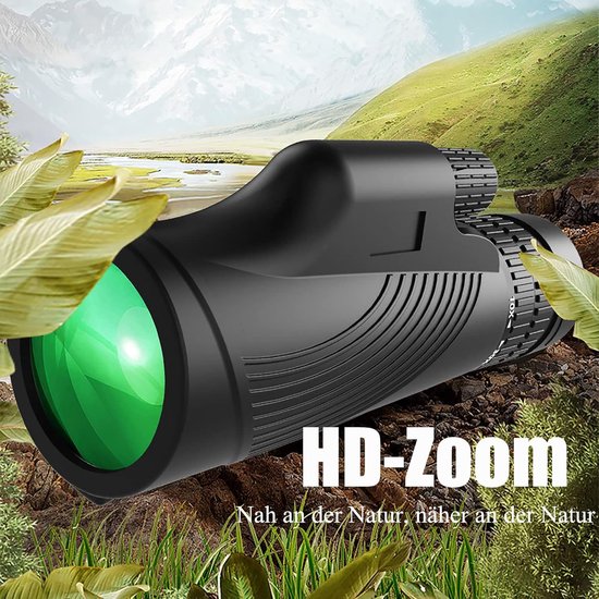 Puissant télescope monoculaire 40x60 HD, jumelles à zoom