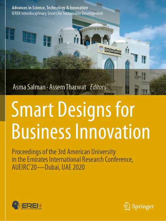 Advances in Science, Technology & Innovation- Smart Designs  ... - cover