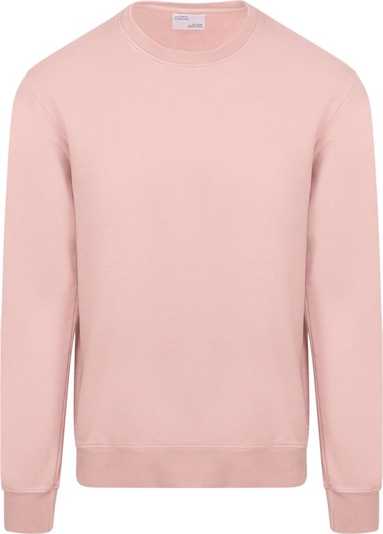 Colorful Standard - Sweater Faded Pink - Heren - Maat XXL - Regular-fit