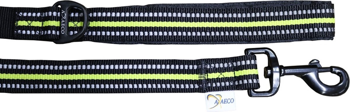 Axaeco Hondenriem 4 Season reflekterend 120 cm Maat L - 25mm x 120cm