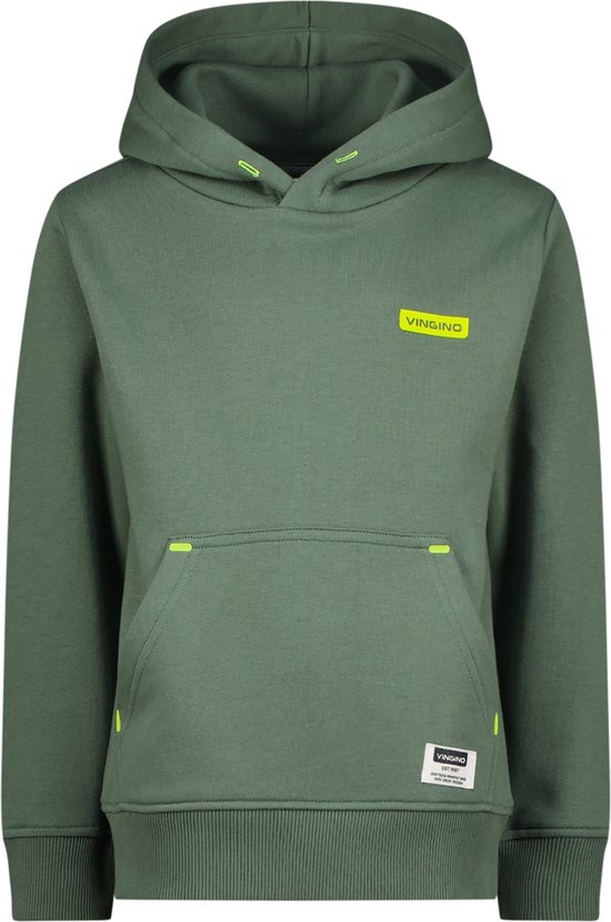 Vingino Basic-hoody Truien & Vesten Jongens - Sweater - Hoodie - Vest- Groen