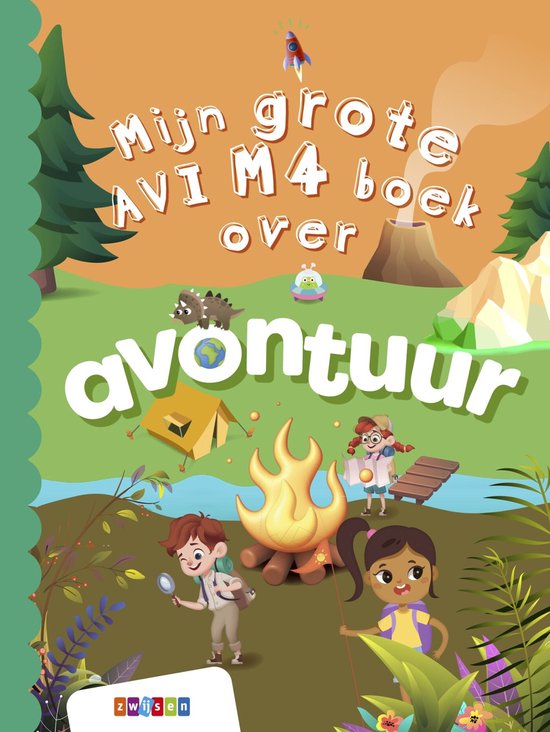 Grote AVI-boeken - Mijn grote AVI M4 boek over avontuur - cover