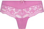 Hunkemöller Dames Lingerie Brazilian short Valencia - Roze - maat L