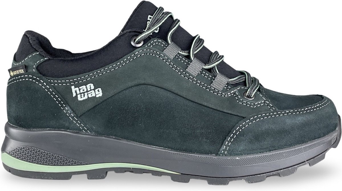 Hanwag Banks Low Lady GTX Wandelschoenen Dames Petrol 37 Mint
