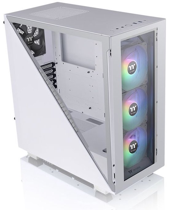 Thermaltake Divider 300 TG Snow ARGB Midi Tower White (4/6)