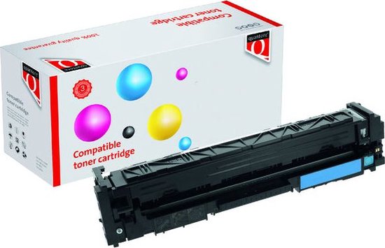 Quantore Tonercartridge quantore hp cf531a 205a blauw - 1 stuk