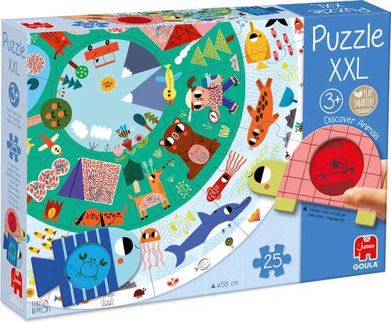 Puzzel XXL Discover Animals