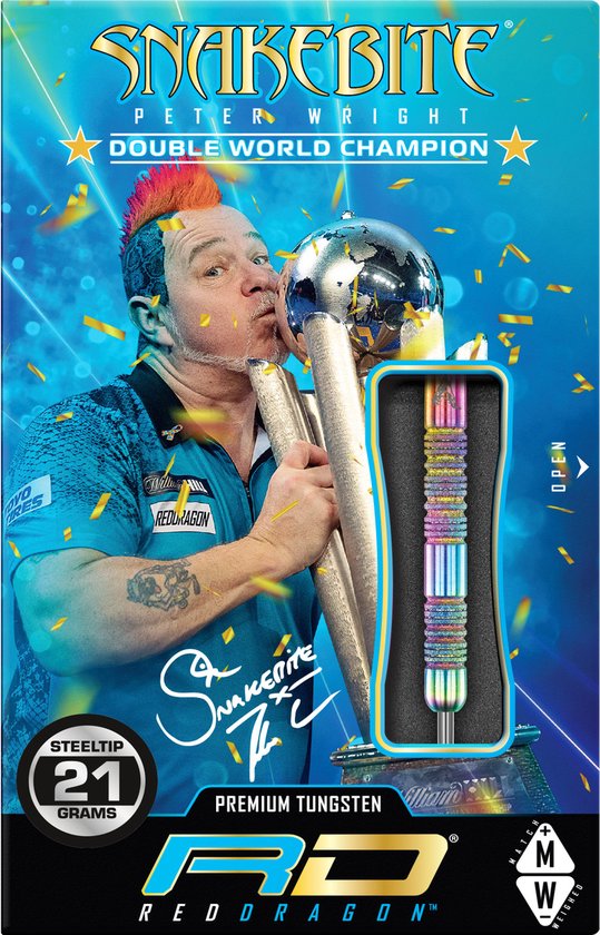 Fléchettes Tungstène Red Dragon Slipstream 22g – 90% Tungstène, Vols Ultra-Épais, Tiges Nitrotech, Précision Pro