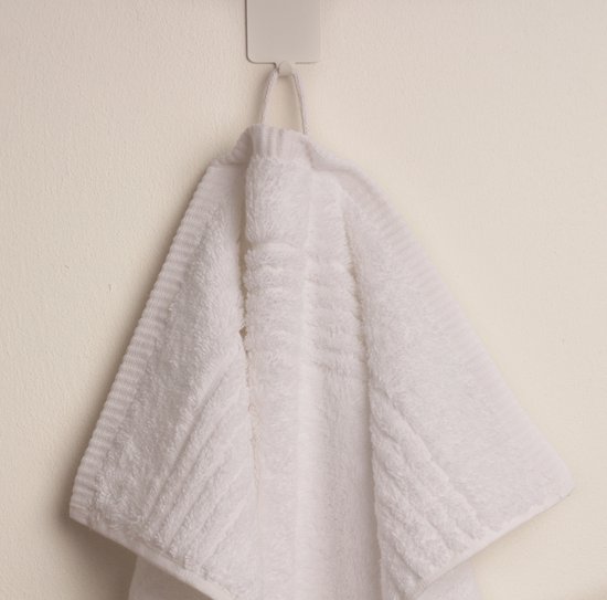 PHLOX Set de Serviettes 22 pièces - Supreme Collection - OEKO-TEX Made in Green - coton doux 600 g/ m2 - blanc