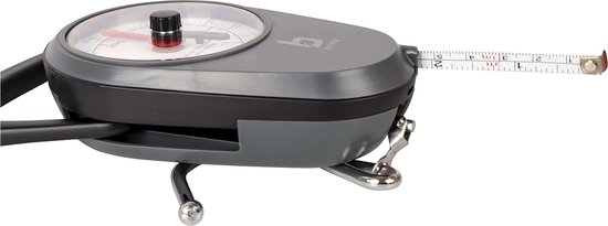 Bo-Camp bagageweger – inclusief meetlint – tot 35 kg – zwart