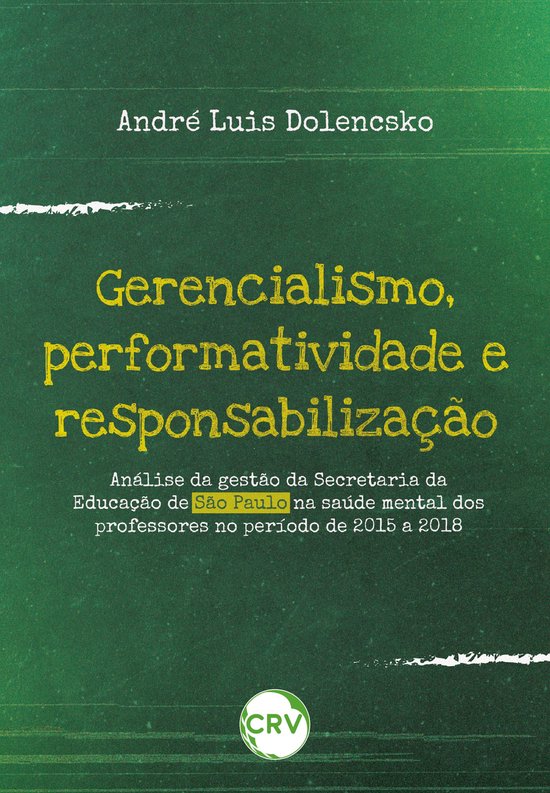 Gerencialismo, performatividade e responsabilização - cover