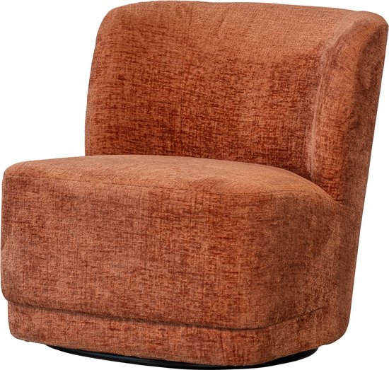 WOOOD Atty Draaifauteuil - Polyester - Bloesem - 75x74x65