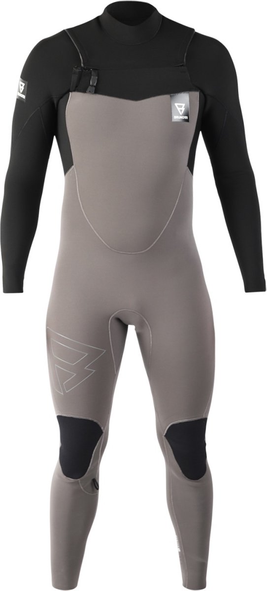 Brunotti Wetsuit Heren Radiance 5/3 mm Donkergrijs