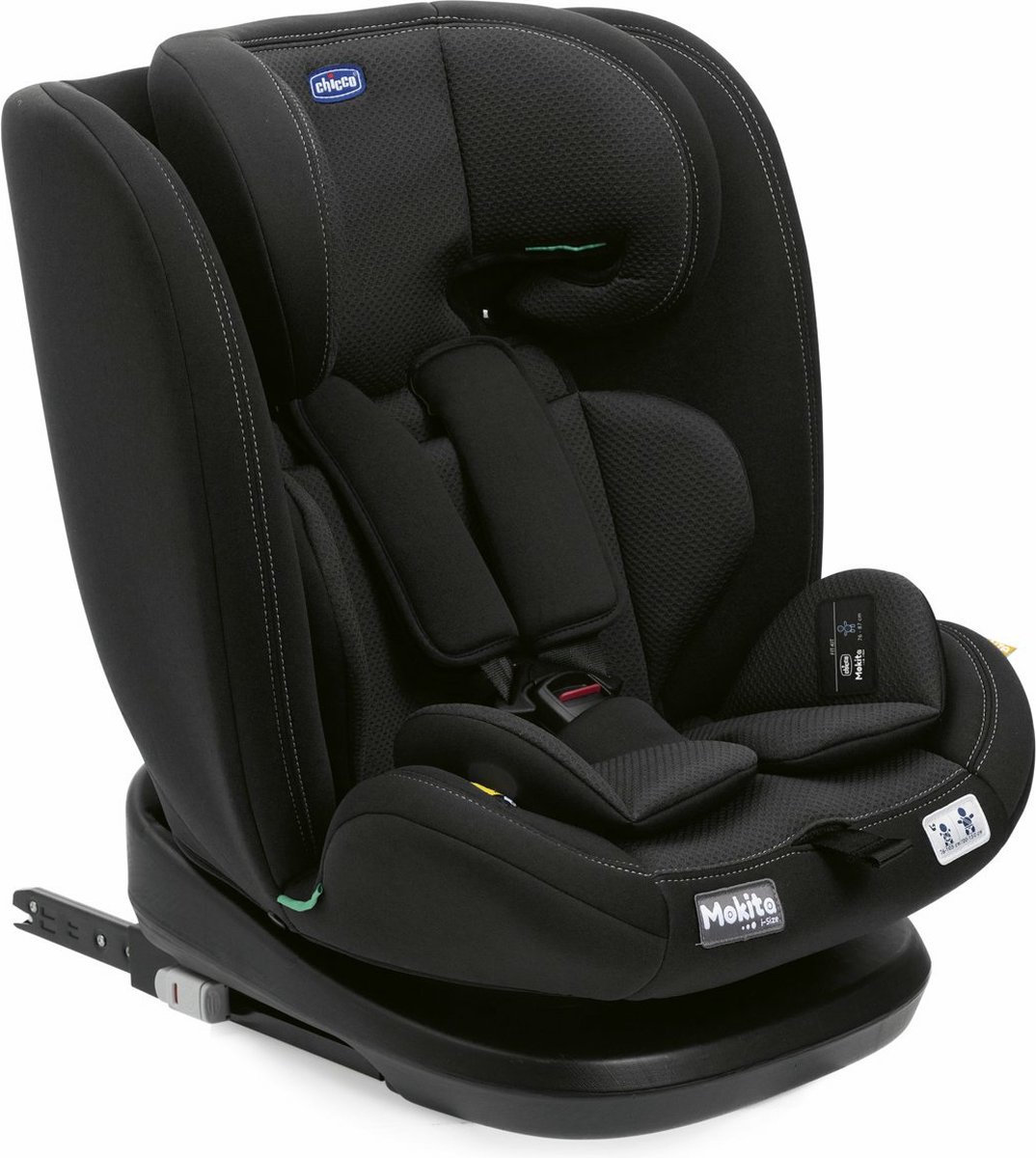 Chicco Autostoel I-Size Mokita Classic Black, isofix , (15 maanden - 12 jaar)