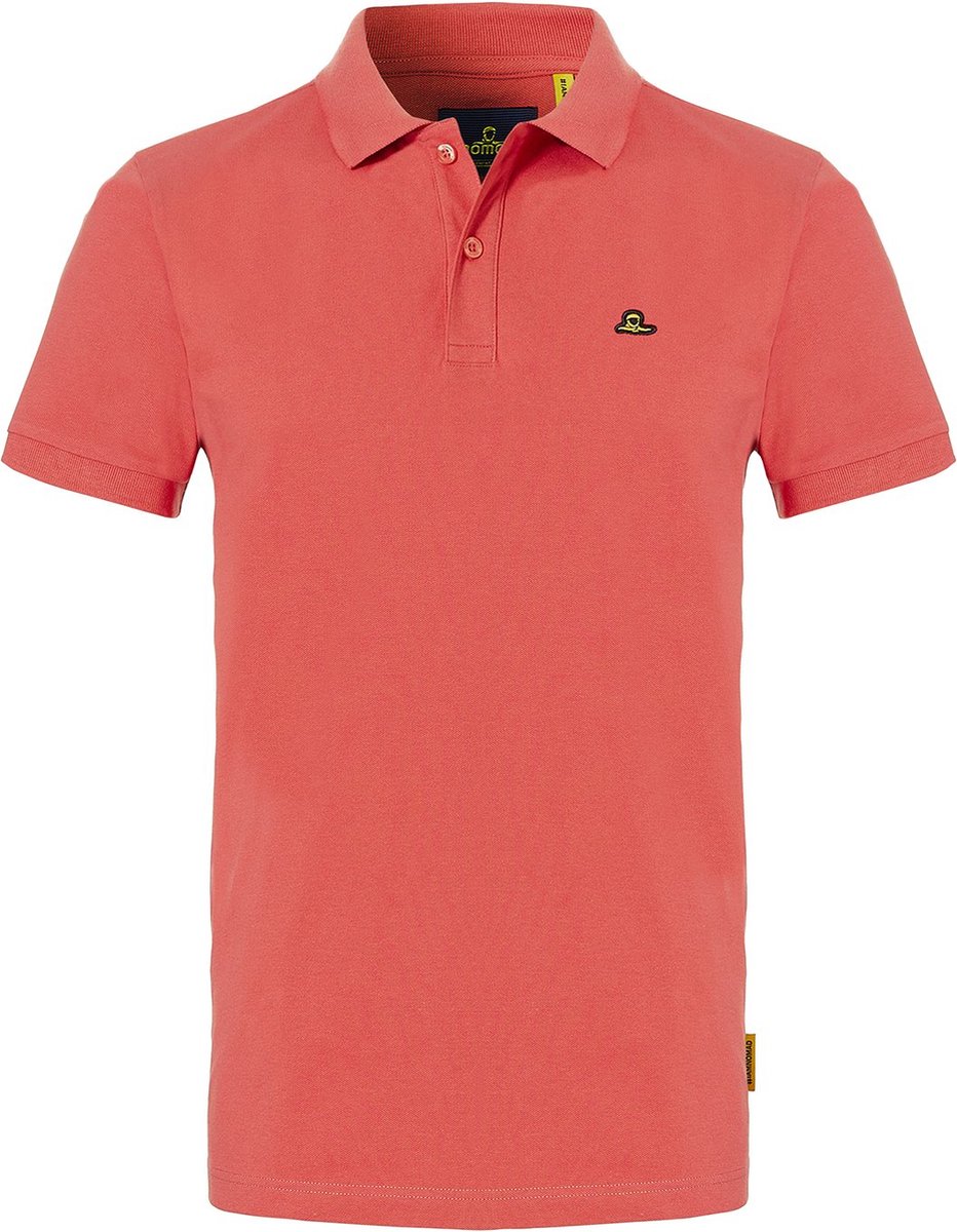 NOMAD Polo Heren Maat XXL Blauw Polo Shirt Korte Mouw Luchtig Katoen bol