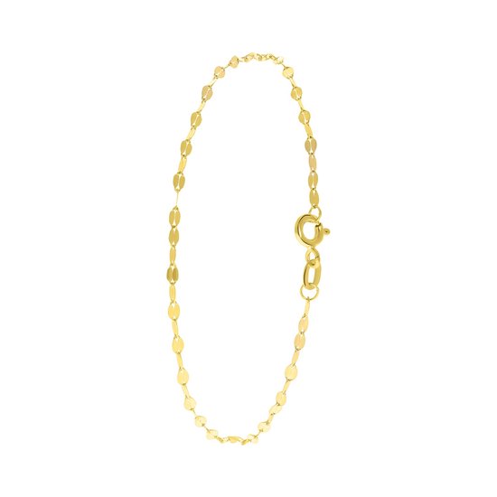 Bracelet 9 carats avec maillons fantaisie