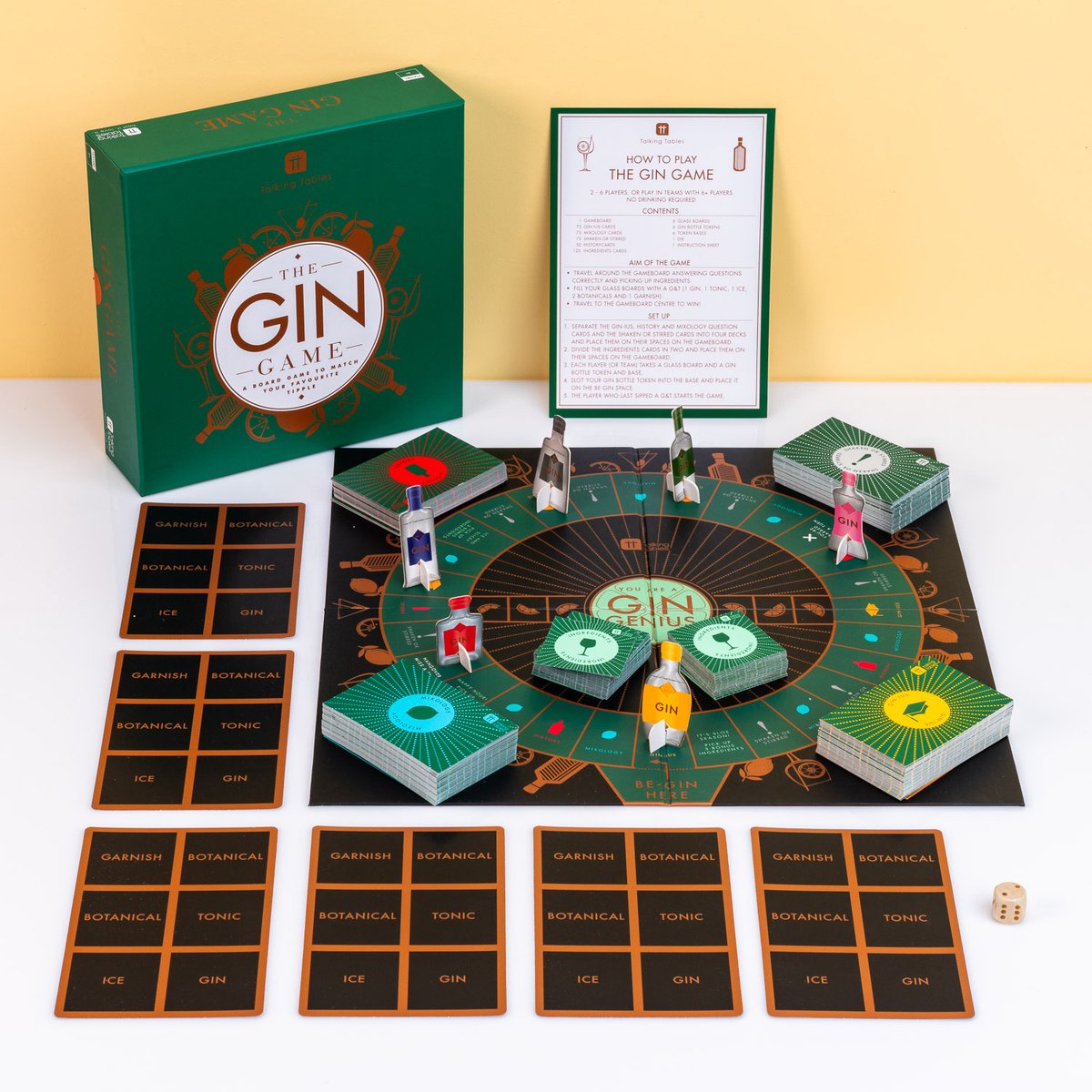 Gin bordspel game spel cadeau - Talking Tables