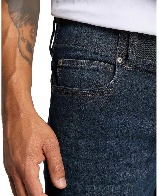 Lee Jeans Homme Extreme Motion Straight Regular/Droit Blauw