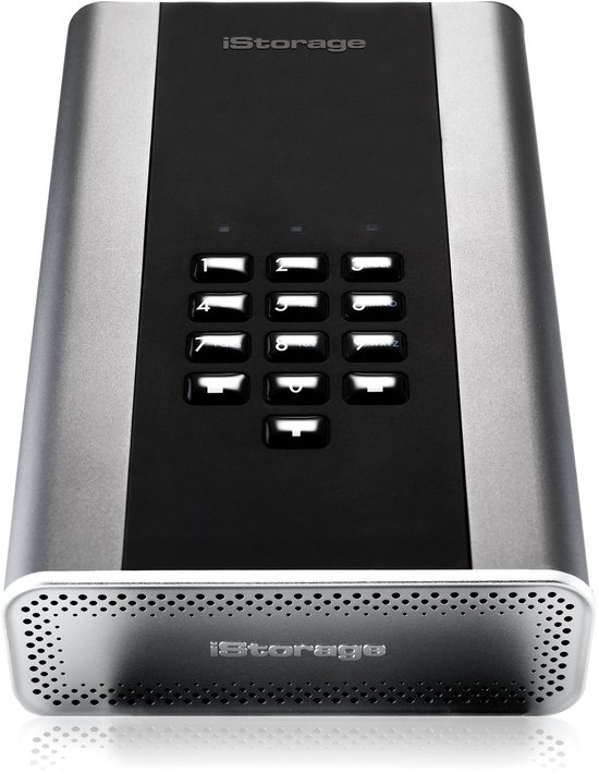 iStorage diskAshur DT2 - externe harde schijf - 20 TB - Zwart - Grafiet van Merkloos — afbeelding 3
