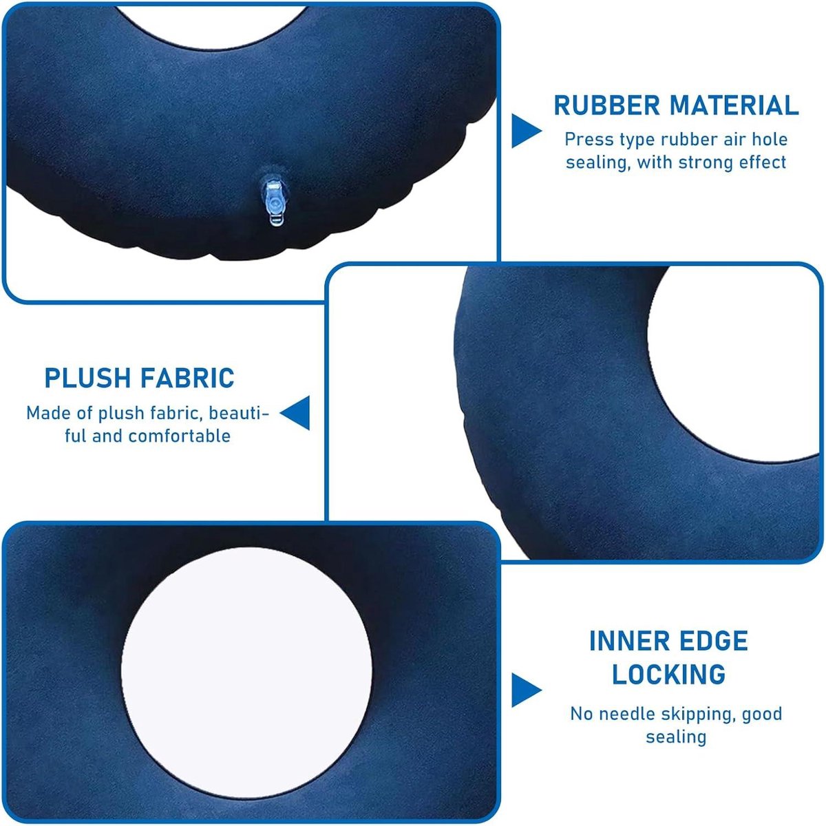 Orthopedisch zitkussen – Donut – Nirwana Bedden
