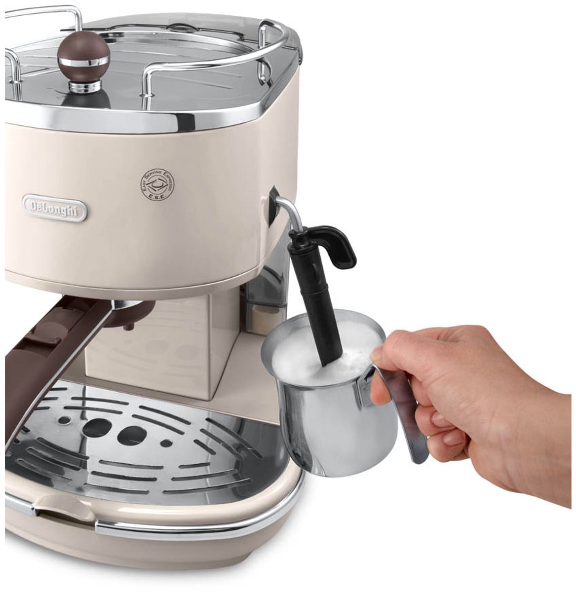 De'Longhi Icona Vintage ECOV311.BG Handmatige Espressomachine - Beige — afbeelding 4
