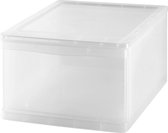 Bol.com Clear Drawer Plastique Transparent 20L - Opbergbox voor Kleding en Accessoires aanbieding