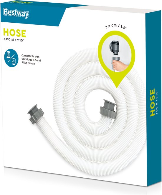 Zware zwembadslang 1-1/2 x 30ft zwembadstofzuigslang compatibel