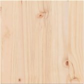vidaXL - Tafelblad - vierkant - 50x50x1,7 - cm - massief - grenenhout