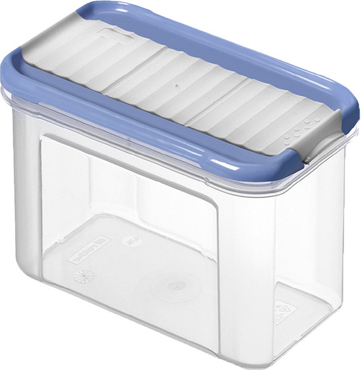 Bewaar - strooidoos - 0,75 l - Rotho - Domino - Horizon Blauw
