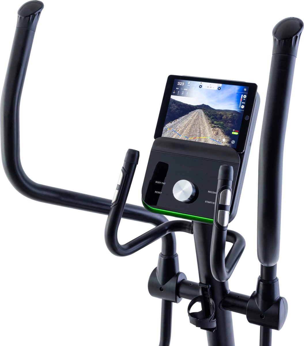 Afbeelding 2 van Signature C65 Crosstrainer - Fitness trainer met 48 weerstandsniveaus - Ergometer - Bluetooth - Hartslagsensoren - Tablethouder