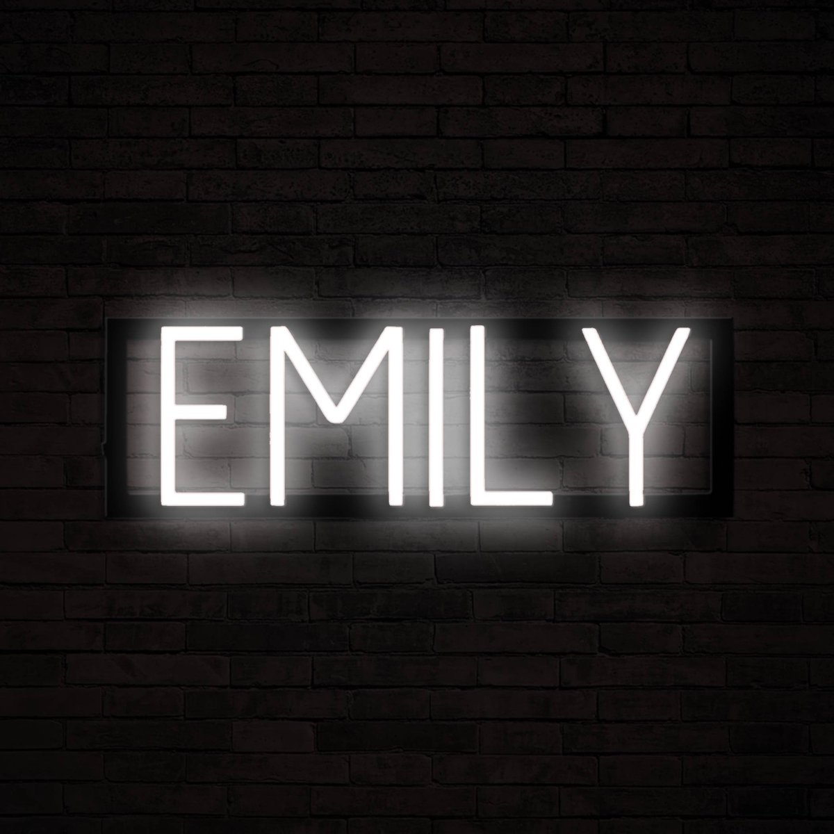 EMILY - Neon LED Lamp Kinderkamer | SpellBrite | 46,7 x 16 cm | 6 Dimstanden & 8 Lichtanim
