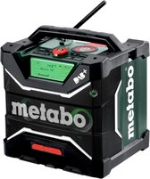 Metabo RC 12-18 32W BT DAB+ Accu Bouwradio met laadfunctie en bluetooth 12-18V | excl. accu's en lader