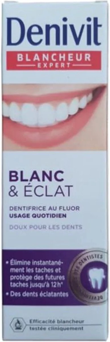 Denivitl Tandpasta White & Brilliant - 50 ml