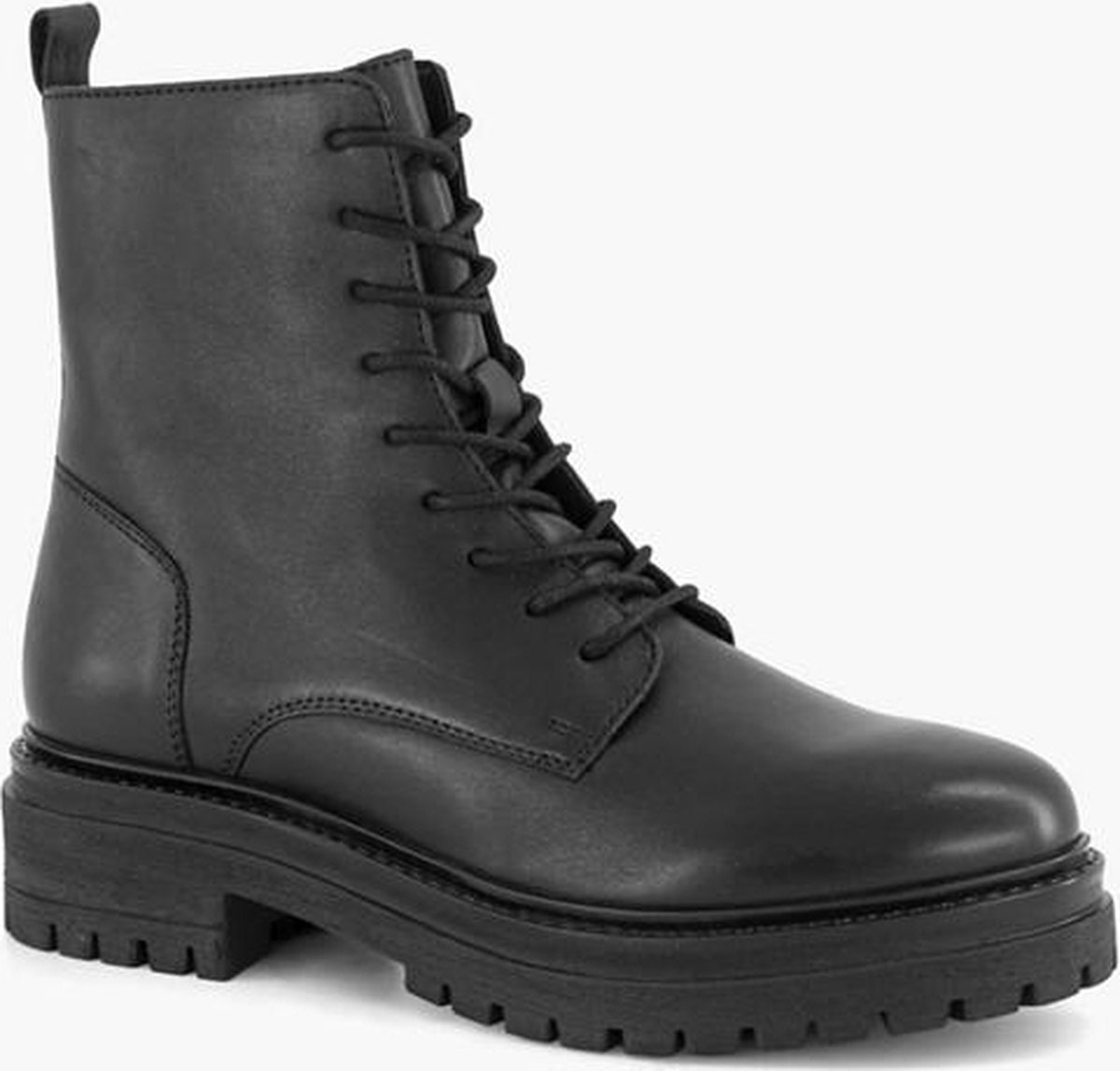5th avenue Zwarte leren veterboot Maat 42 bol