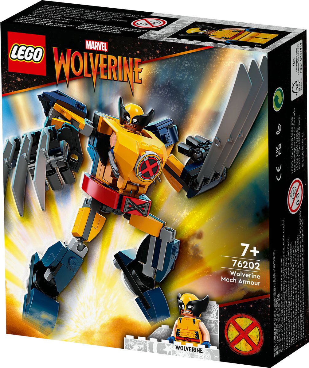 LEGO Marvel Wolverine Mechapantser - 76202 — afbeelding 24