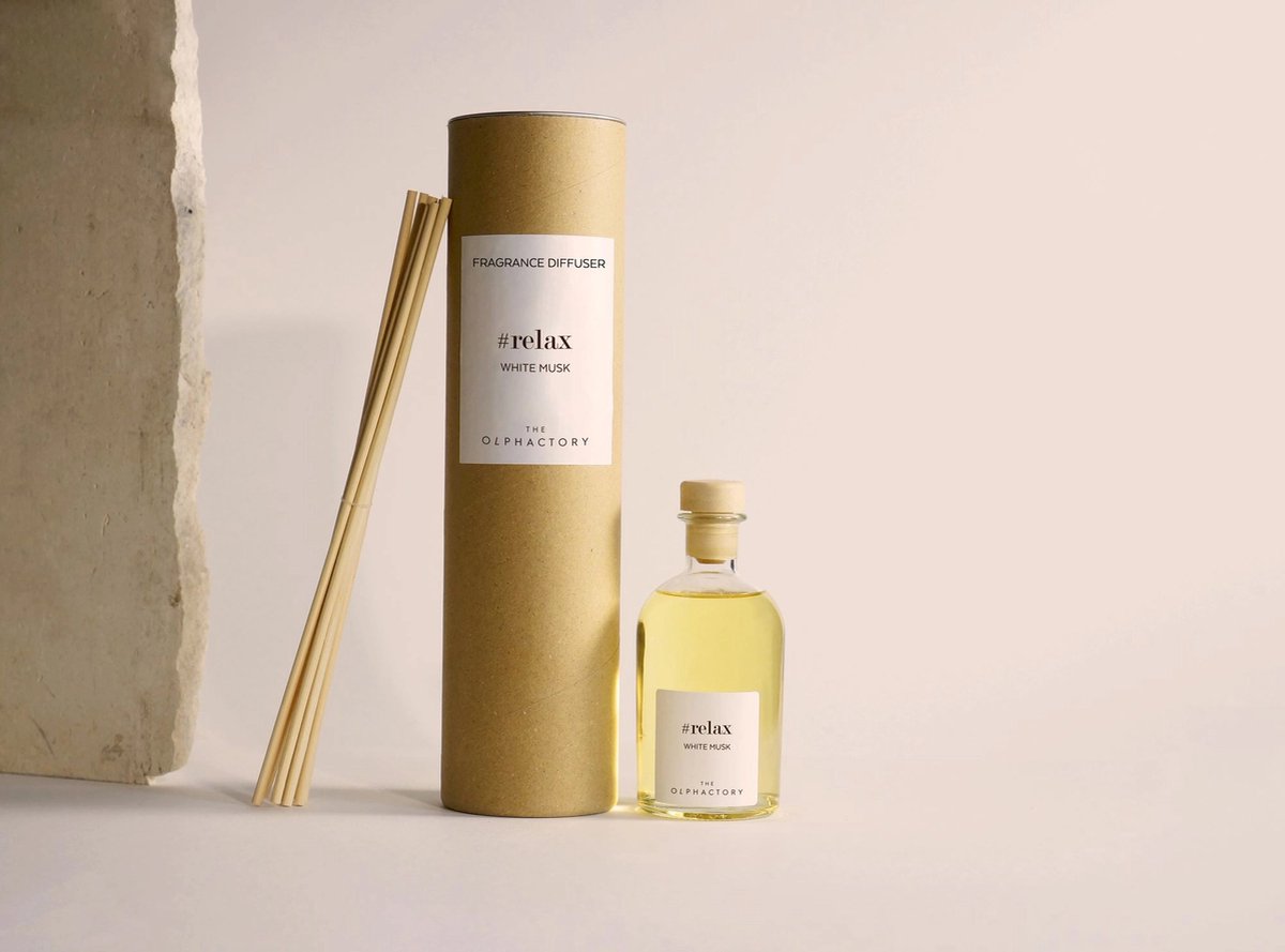 THE OLPHACTORY White Musk - Luxe geurstokjes - #Relax