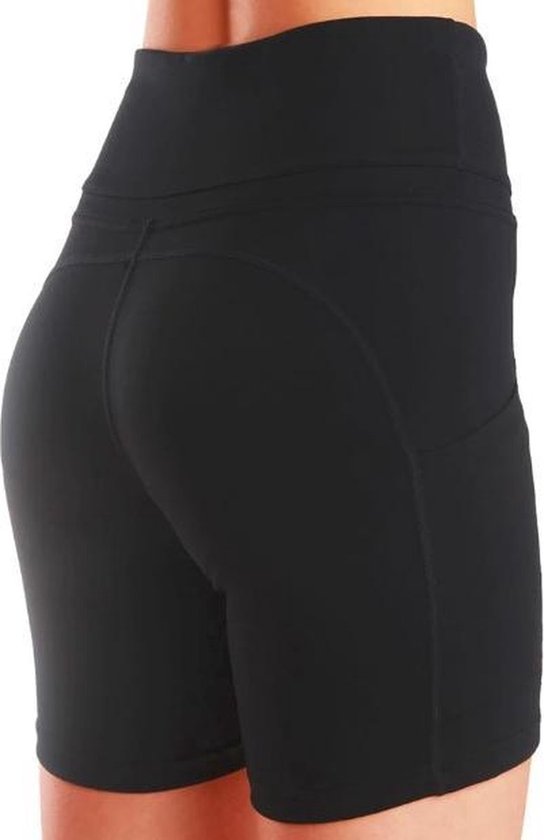 New Age Devi - Korte Legging - Zakken voor extra gemak - Voor dames - zwart - Maat M