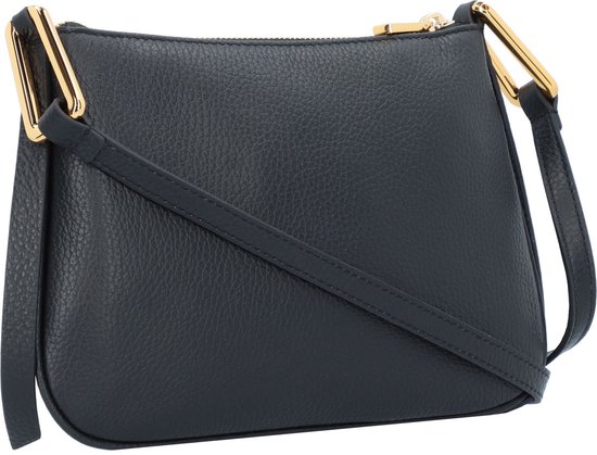 Sac Bandoulière COCCINELLE Best En Cuir De Vache - Couleur Grafite (gris), 100% Cuir, Ajustable, Neuf Avec étiquettes !