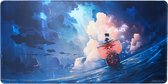 Bol.com Anime One Piece Muismat Luffy Roronoa Zoro Nami Laptop PC Antislip rubberen basis Gestikte rand Uitbreidingsspel voor Of... aanbieding