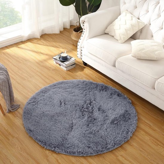 Odot Ronde Tapijt Mat Indoor Pluche Gebied Tapijten, Tie-dye