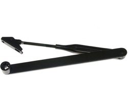 DORMA VLAKKE SCHAARARM ZWART RAL 9005 DEURDRANGER TS73V / 83