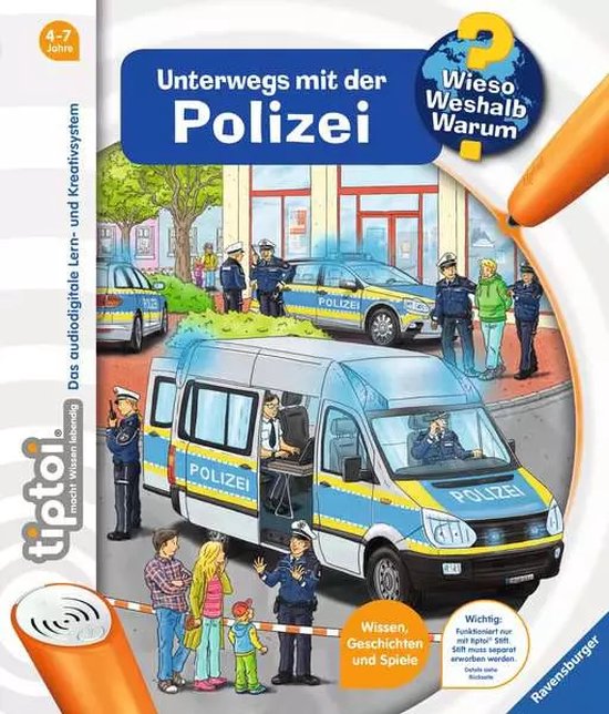 tiptoi® Unterwegs mit der Polizei