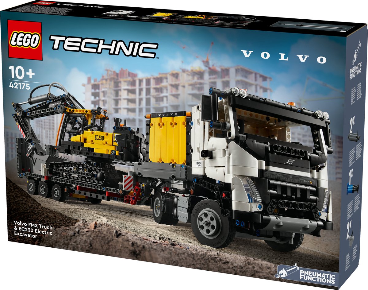 LEGO Technic Volvo FMX truck & EC230 elektrische graafmachine 42175 — afbeelding 16