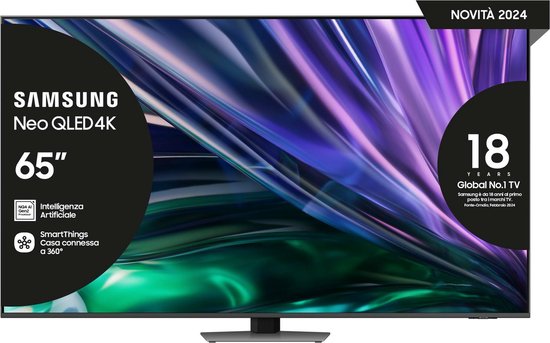 Samsung QE65QN85D - 65 inch NEO QLED - 4K - SMART - 100hz - 2024
