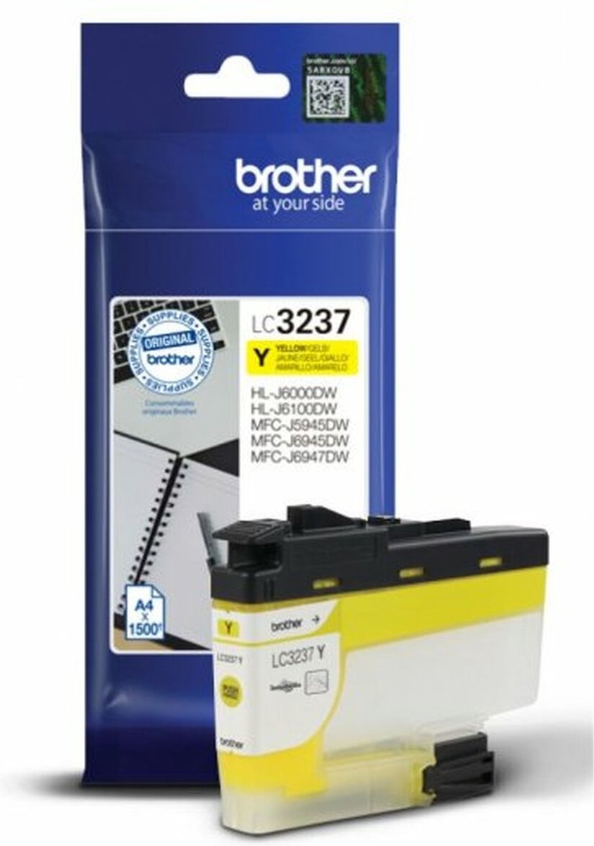 Brother LC-3237 Cartridge Geel