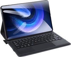 Dux Ducis QWERTY Bluetooth Keyboard Bookcase Geschikt voor de Xiaomi Pad 6 / 6 Pro - Zwart