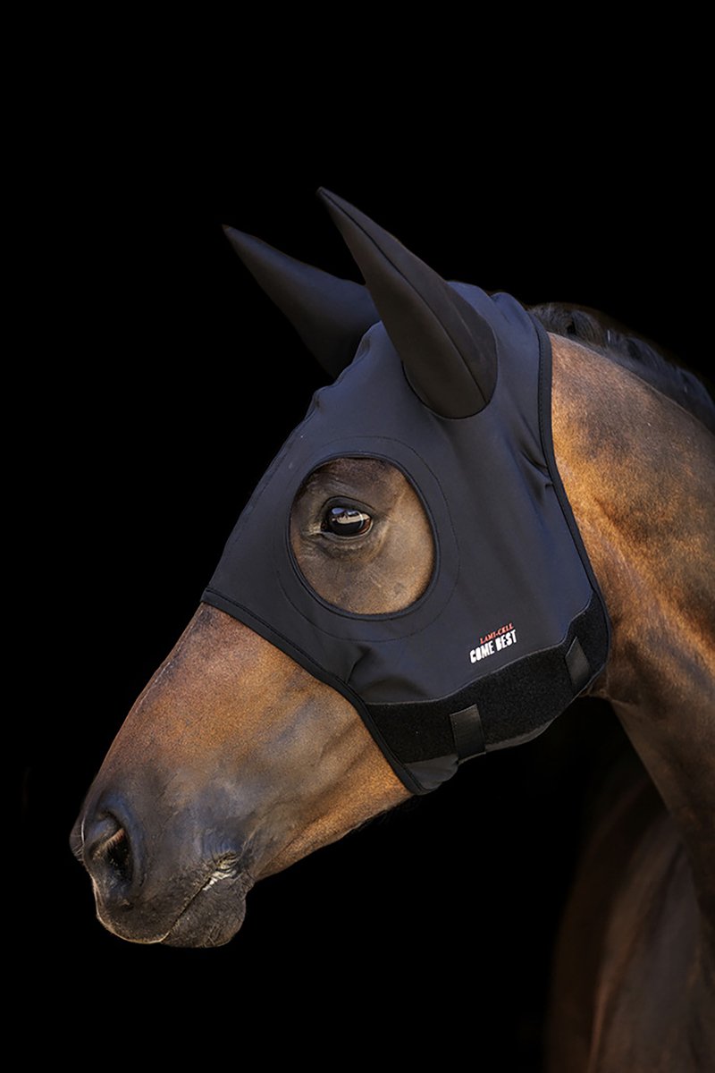 Lami-cell Titanium Vliegenmasker Zwart Cob
